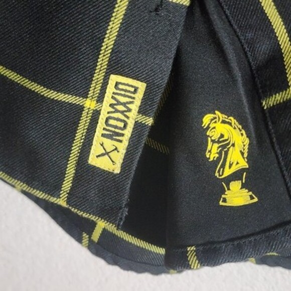 Dixxon Flannel Company Shirt Mens XL Black Yellow Chessboxin Plaid Casual - Picture 4 of 10